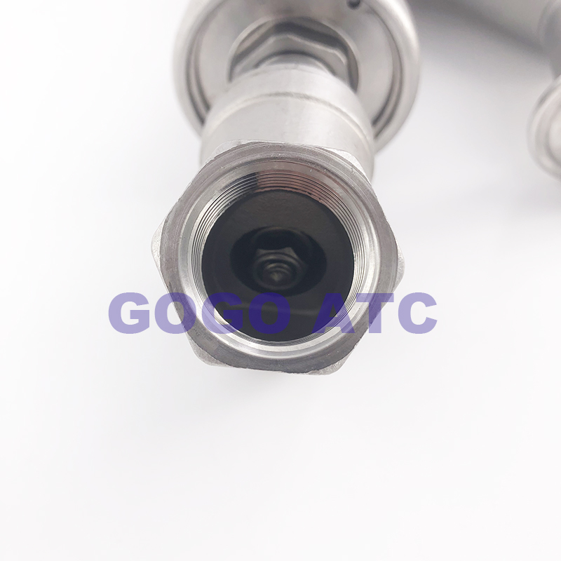 Stainless steel pneumatic Angle seat valve female thread welding clamp Y type high temperature steam Angle seat valve