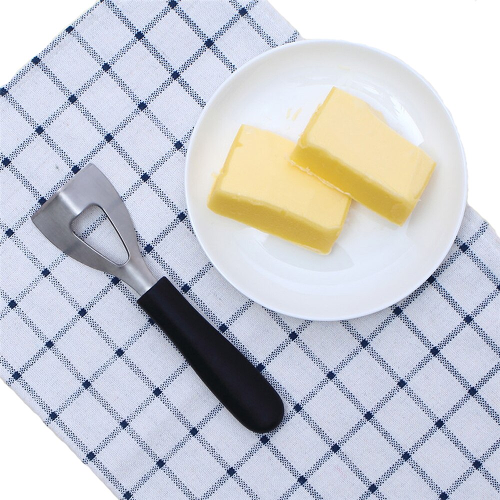 1 Uds. Cortador de queso de acero inoxidable rallador de queso cortador de pastel mantequilla herramientas de cocina