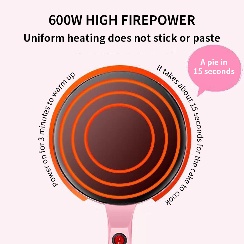 Pancake machine spring cake spring roll skin thousand layer electric pancake pan spring cake