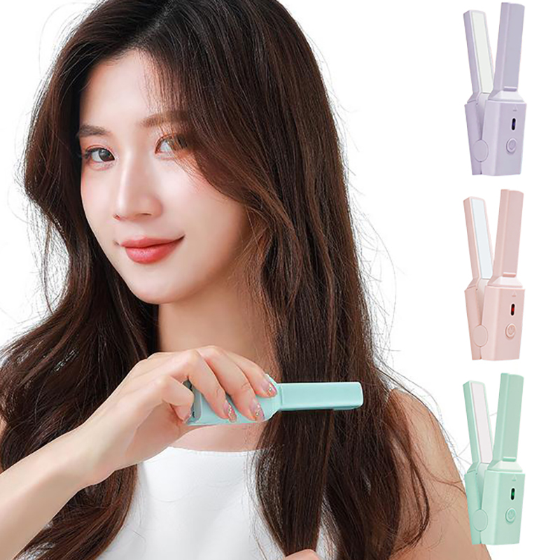 Lisseur à frange moelleux, anciers de cheveux raides, bouclage des cheveux, petite attelle électrique, , dortoir, tout neuf, 1PC