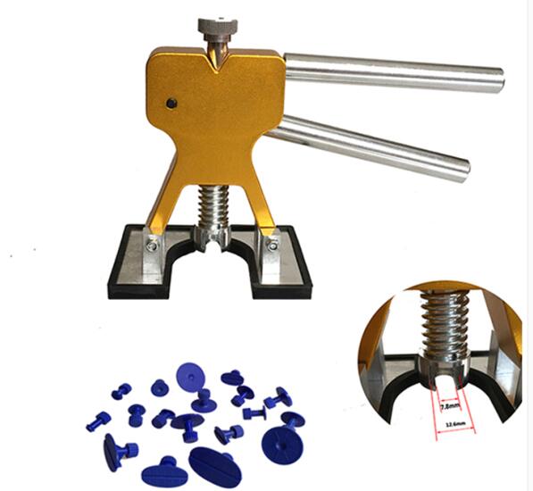 car repair tool hand tools set Practical hardware Woodworking tools Dent Lifter Cars Repairing puller Many Tabs Hail Removal: 18 Blue Tabs