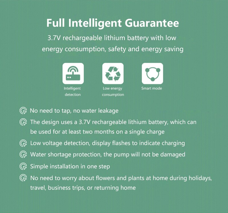 Smart Garden Watering Irrigation System Automatic Watering Kit Intelligent Drip Sprinkler Control Timer Drip Irrigation Device