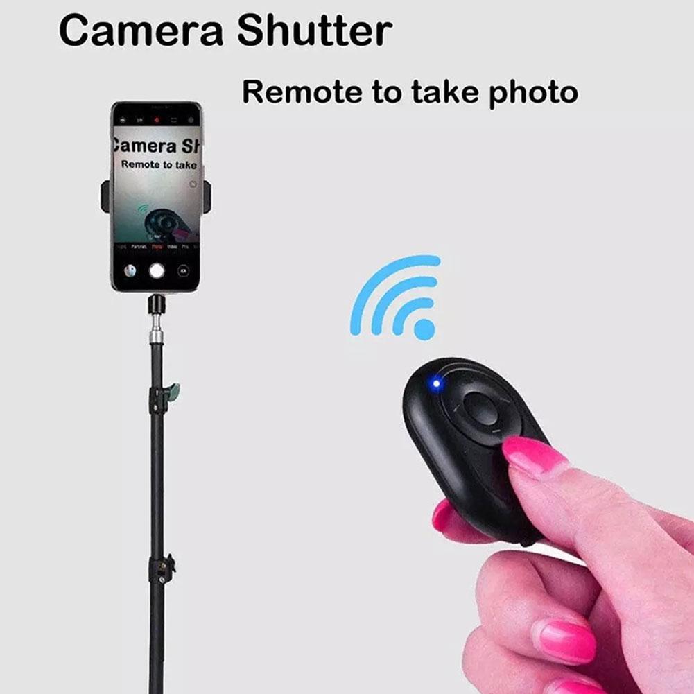 Mini télécommande sans fil Bluetooth, bouton de déclenchement à distance, retardateur, bâton de caméra, libération du téléphone, bâton de Selfie pour téléphone