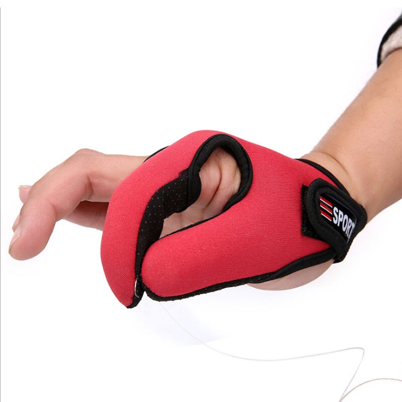 Guante Protector de Pesca para el dedo, 2 dedos de protección, para hombre, para Surf, pesca con mosca, antidesgaste, transpirable, accesorios de aparejos