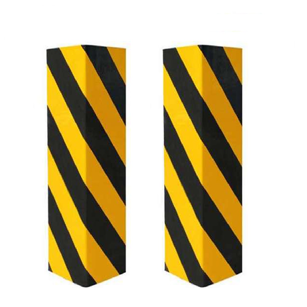 2-6pcs Garage Wall Protector Foam Edge Corner Bumper Foam Wall Corner Guard Car Sticker Anti Scratch Parking Auto Door Protector: Yellow