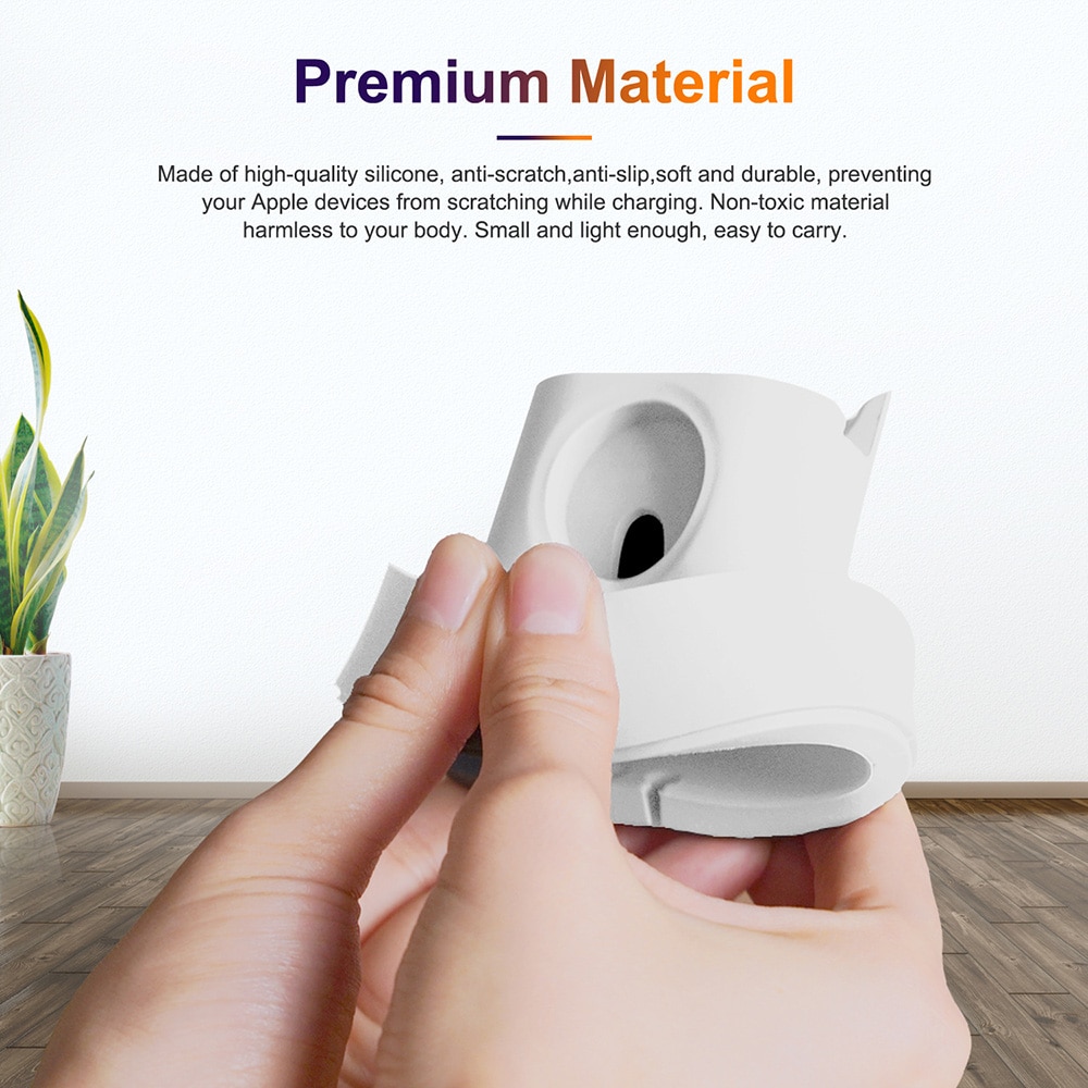 2 en 1 reloj soporte de carga Dock para Apple Watch iWatch SE Airpods iPhone 12 Pro Max X XS X 8 7 6 titular de la carga
