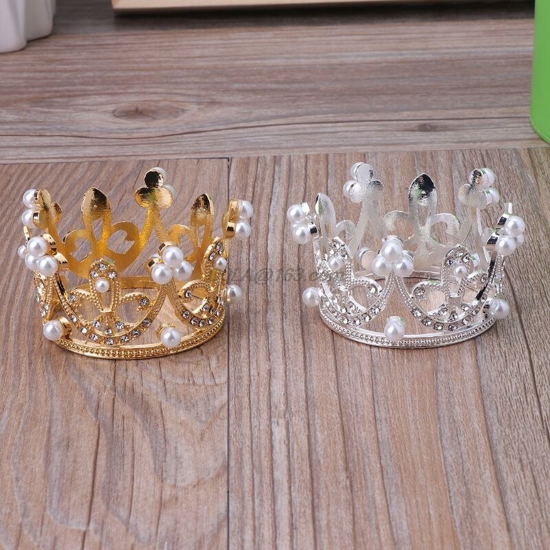 Newborn Girls Boys Photography Gold Crown Props Little Baby Photo foto shooting Crown Accessories Infant bebe fotografia Prop