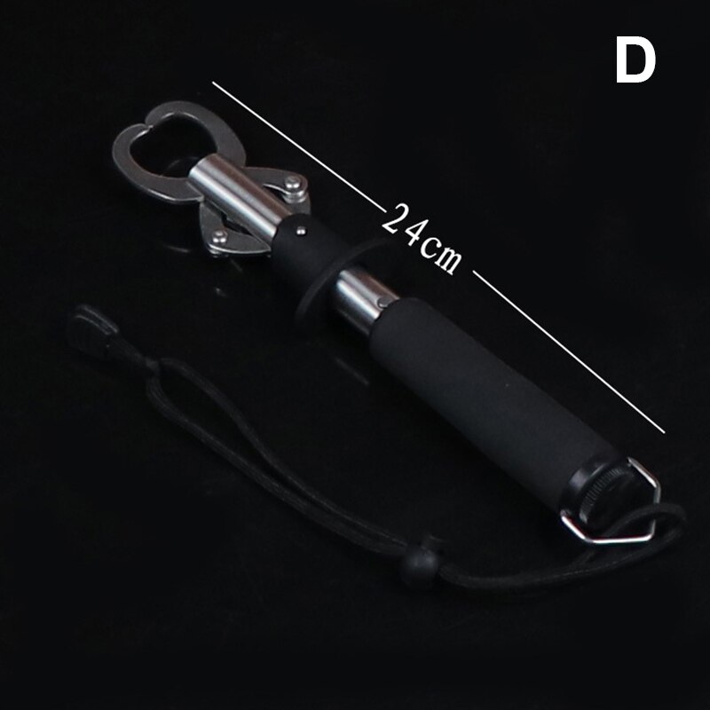 Stainless Steel Fish Lip Gripper Grabber Grip Tool Stainless Steel Fish Holder with Non Slip Handle B88