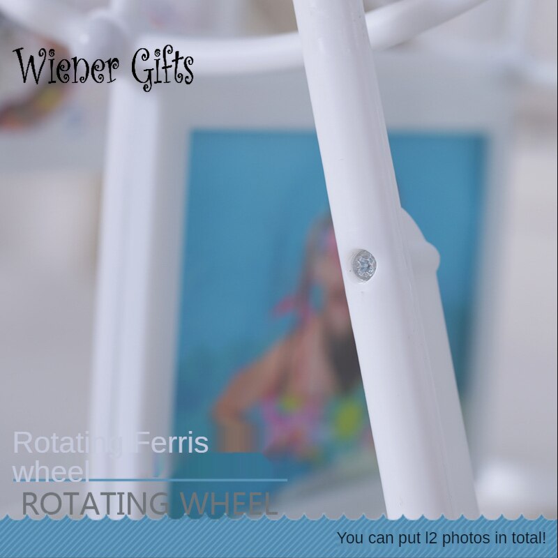 European Style Windmill Photo Frame Wedding Family Photo Frame 5 Inch 7 Inch Ferris Wheel