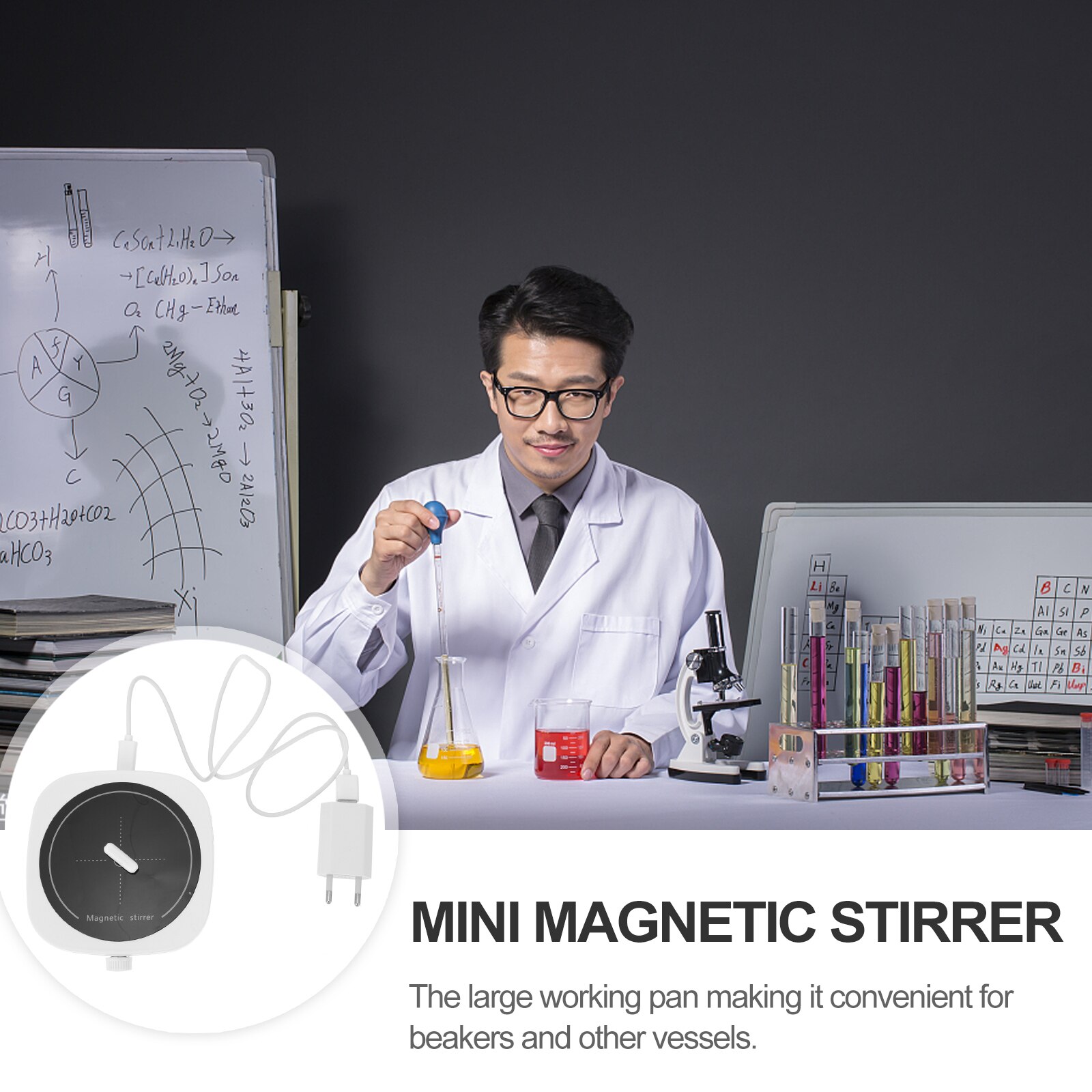 Universal Small Magnetic Stirrer Laboratory Magnetic Stirrer Mixer Plug