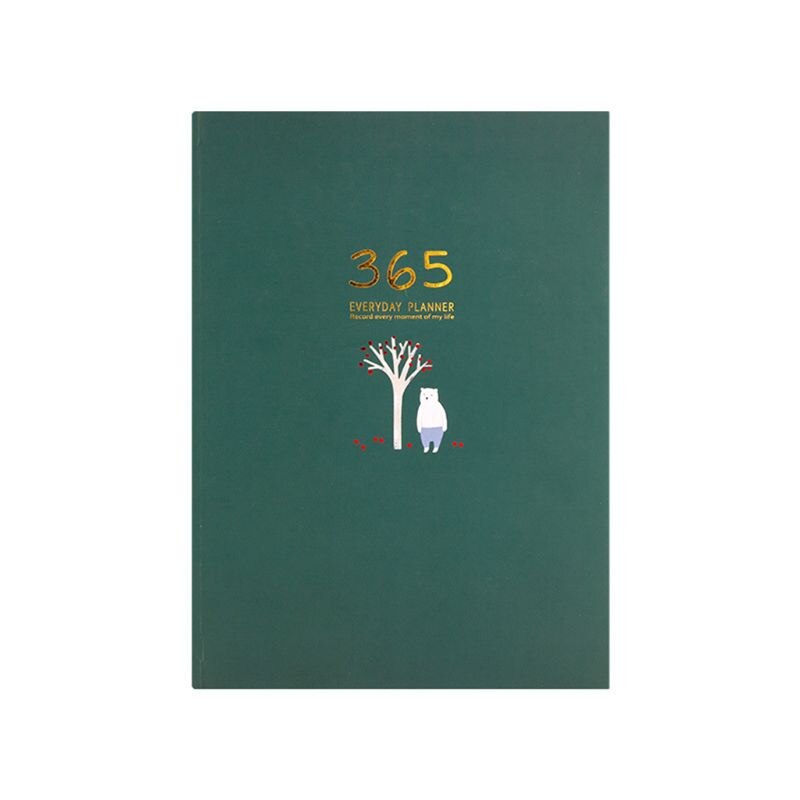 Leuke Briefpapier Notebook 365 Planner Wekelijkse Maandelijkse Dagelijks Dagboek Planner Notebooks Tijdschriften Business Kantoor Schoolbenodigdheden Qyh