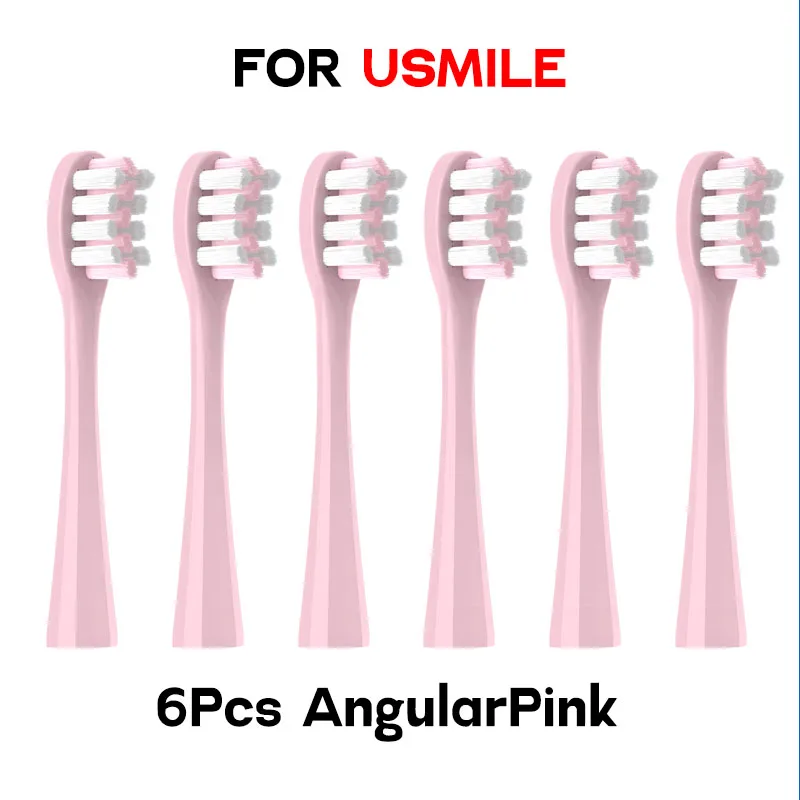 Toothbrushes Head Suitable for All Models of Usmile Brand Electric Toothbrushes Independent Vacuum Packaging: green