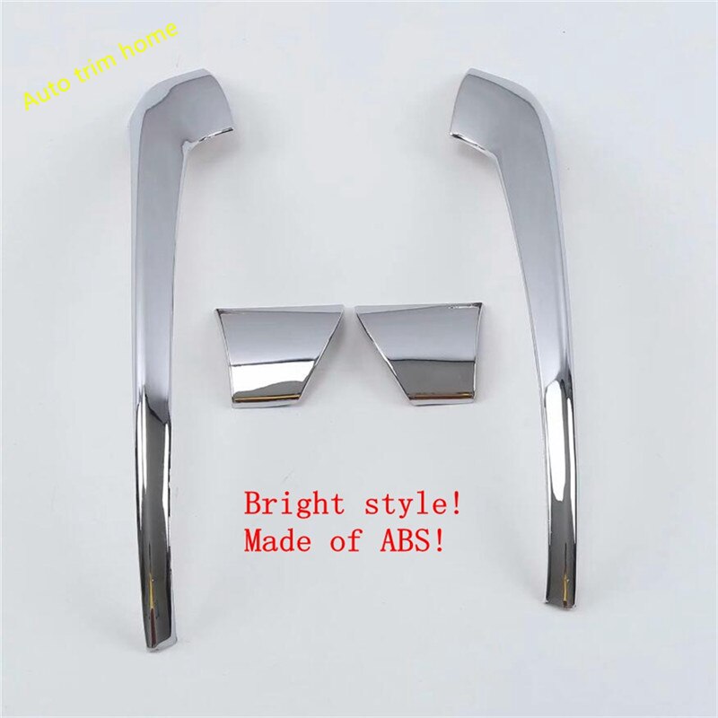 Lapetus achteruitkijkspiegel beschermstrip afdeklijst abs geschikt voor porsche cayenne mat / chroom / koolstofvezel look: Model een