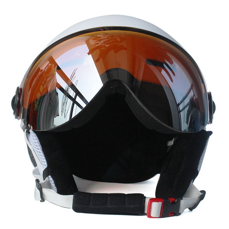 Moon Hoge Skiën Helm Bril Integraal Gegoten Pc + Eps Ski Helm Outdoor Volwassen Sport Ski Skateboard snowboard Helmen