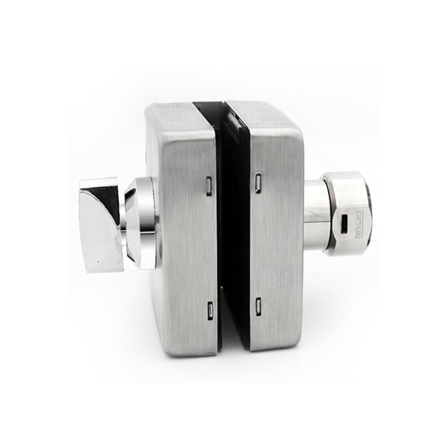 Smart Fingerprint Lock battyer power Fingerprint Gate Door Lock 20 Users for Frameless Glass Door