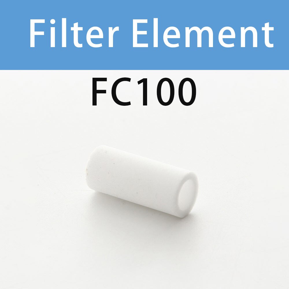 ZFC Pneumatic Vacuum Filter In Line Removable Fiber Element For Air Suction Cup ZFC100 ZFC200 ZFC100-06B ZFC200-08B Pipeline: FC100