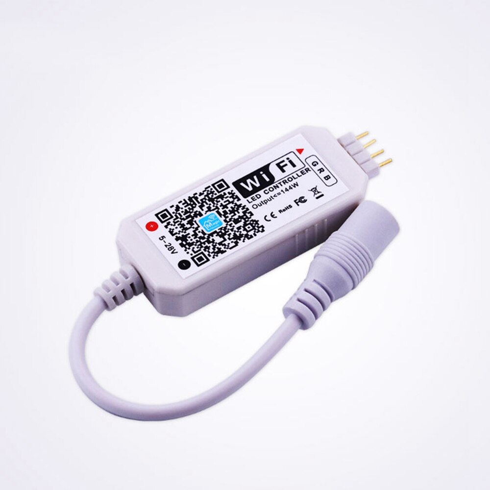 Mini RGB Wifi Controller Magie Hause Für Led Streifen Panel licht Timing Funktion 16 millionen farben Smartphone Steuerung DC12V: Blau