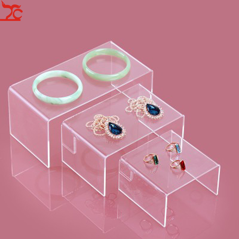 Transparent Acrylic Display Stand Multi-functional Jewelry Storage Rack Display Racks Cosmetics Display Holder