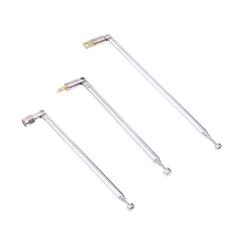 Universal Bilantenn 6 Sektioner 48/64cm Metall AM/FM - 360° Rotation