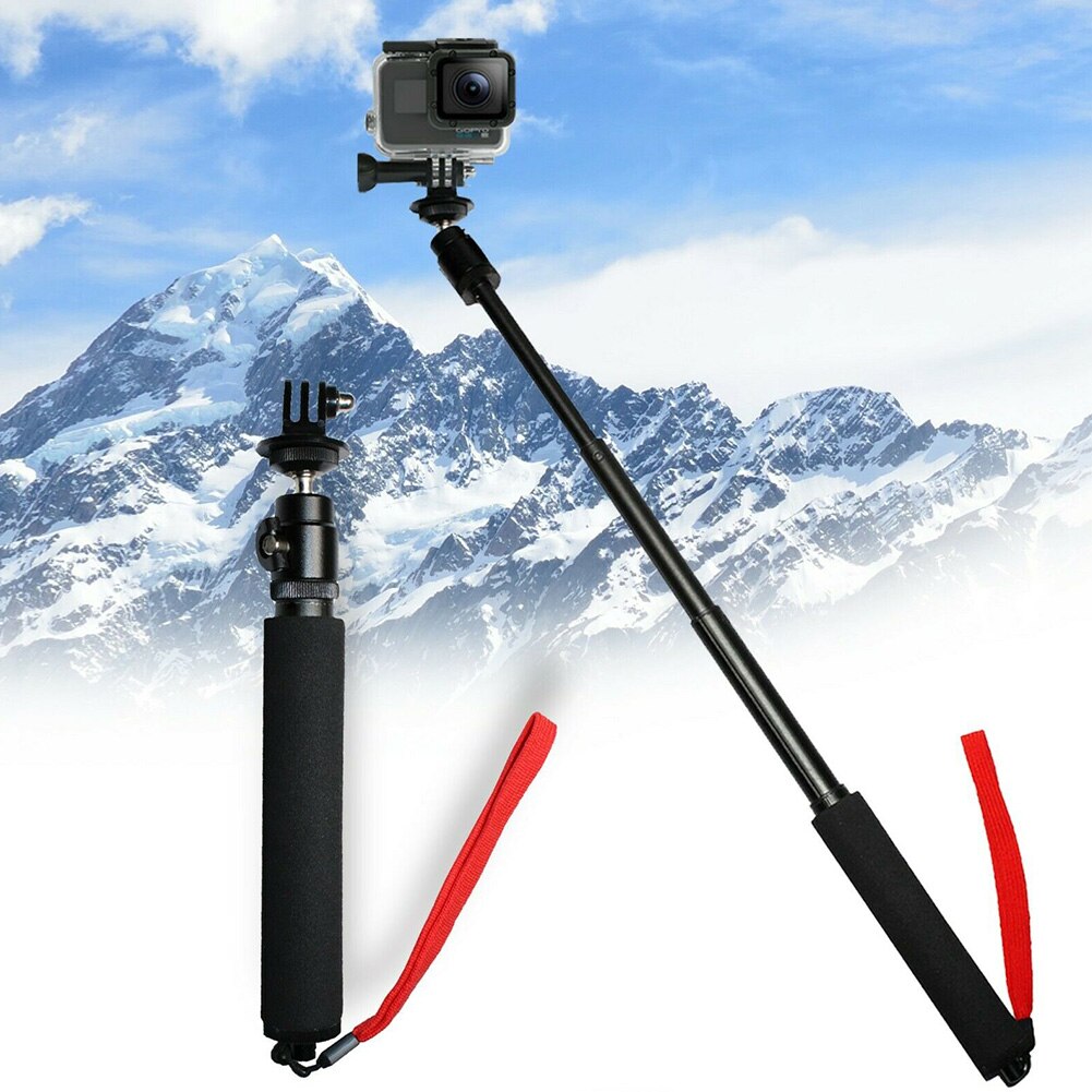 Monopod Selfie Stick Easy Operate Digital Camera With Rope Telescopic Extendable Stabilizing Handheld Adjustable 5 4 3