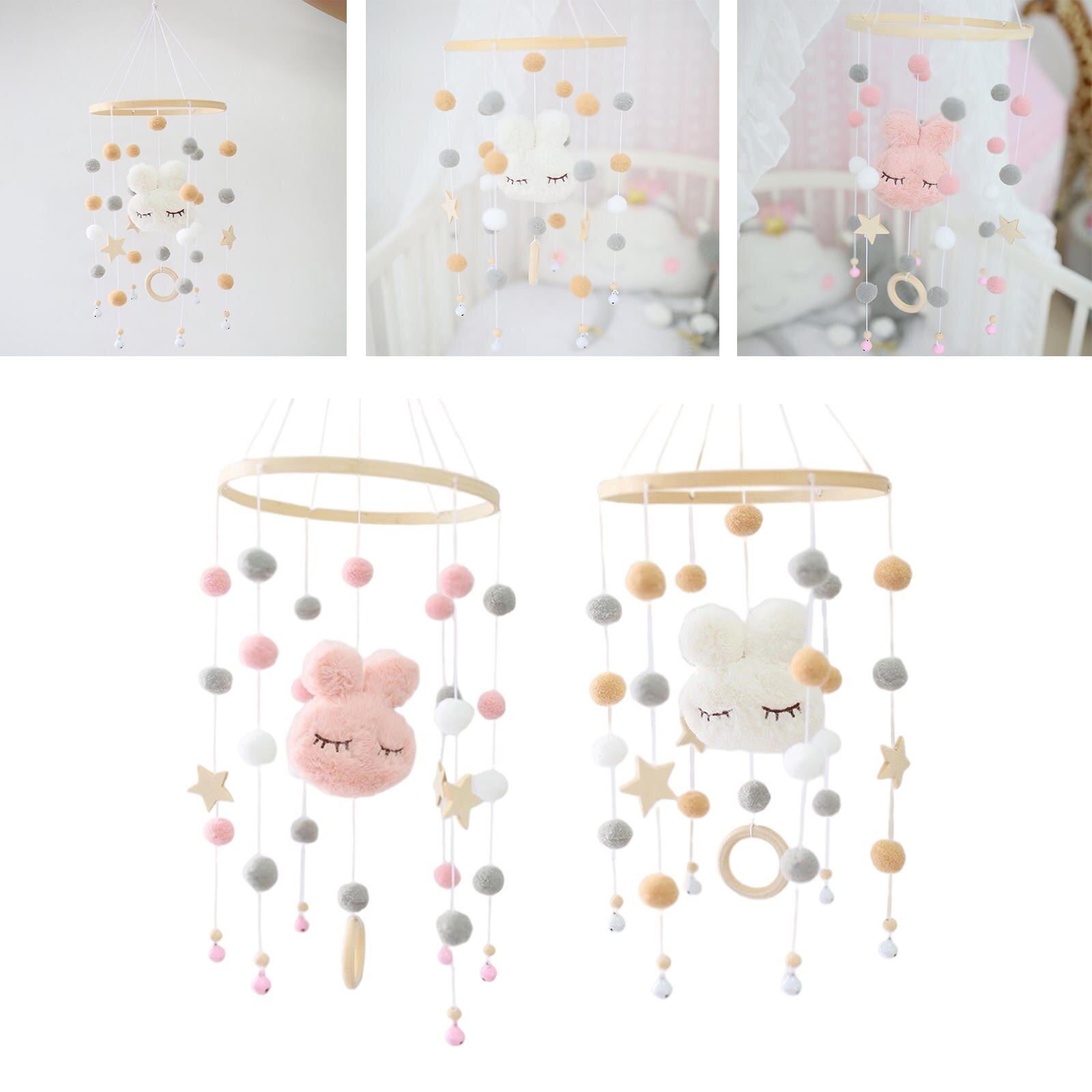 Culla giocattoli mobili decorazione letto culla letto Mobile campana per camera da letto Mobile per culla