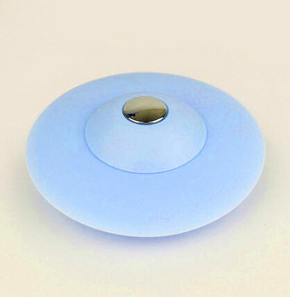2 Stuks Silicone Druk Type Zwembad Plug Afvoerputje Plug Water Keuken Filter Badkamer Deodorant Stop Netto Universeel Type: Blue 2pcs