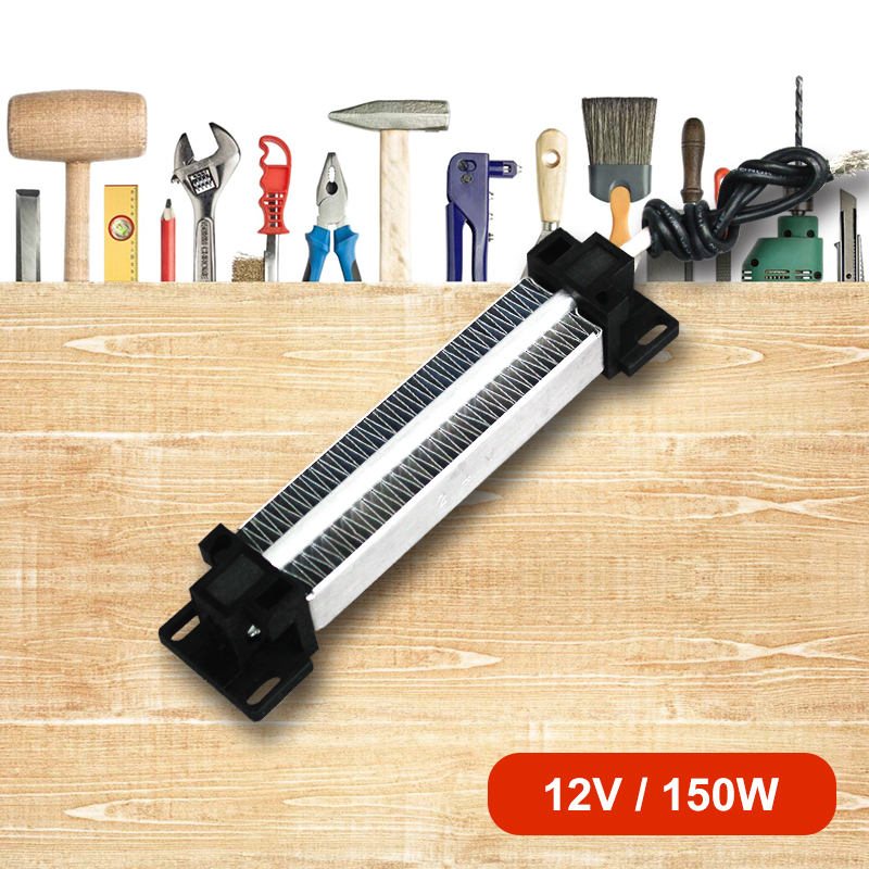 12V 150W AC DC inkubator grzałka izolacja-termostatyczna ceramika PTC element grzewczy o stałej temperaturze powietrza