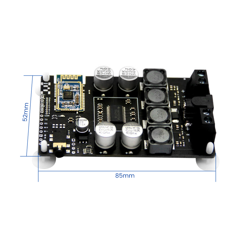 AIYIMA TPA3118 wzmacniacz Bluetooth karta Audio 2x30W Stereo wzmacniacz mocy Aux Support Port szeregowy zmiana nazwy hasło