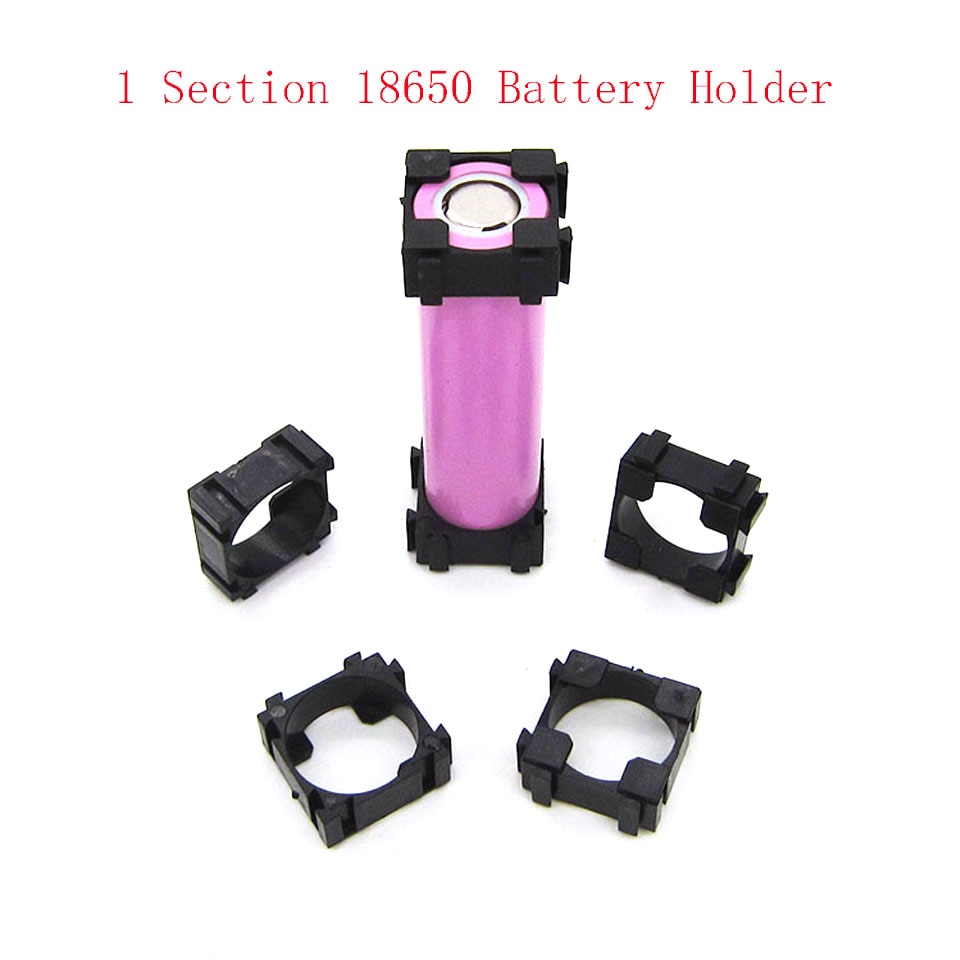 18650 Batterij Mobiele Houder Veiligheid Spacer Uitstraalt Shell Opslag Beugel Mayitr Geschikt Voor 1x18650 batterij