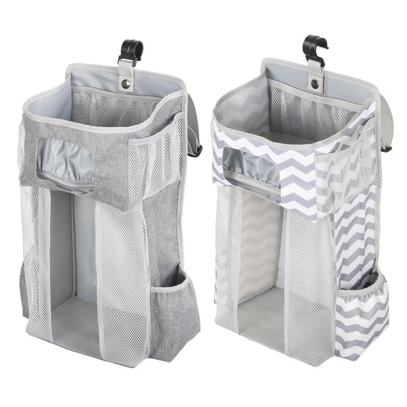 Windel Hefter Baby krippe hängen tasche nacht lagerung tasche multifunktionale abnehmbare bett windel spielzeug lagerung tasche