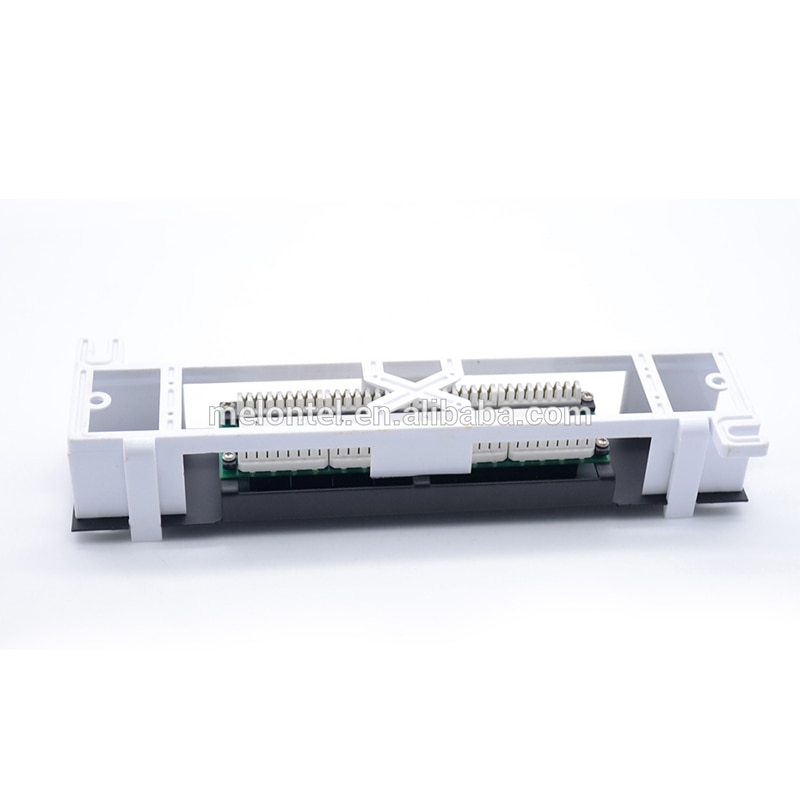 MT-4005B wall mount 8 port cat6 patch panel with wall mount frame