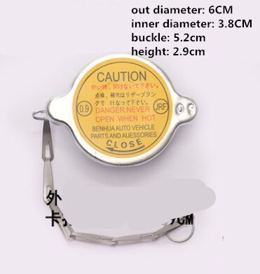 1pc Excavator water tank cover temperature meter universal for Caterpillar Hitachi Hyundai Daewoo Kobelco: H