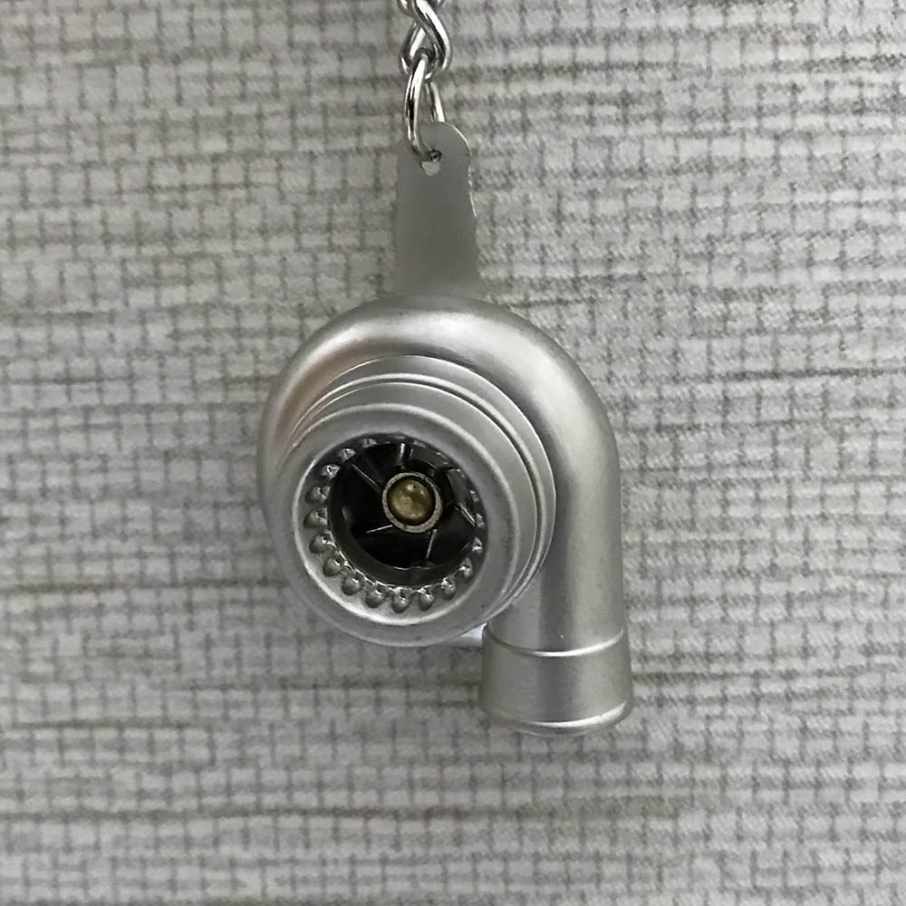 Llaveros de llanta negra para coche, llaveros Turbo Nos, llavero de metal con freno, rueda de discos, llavero concentrador, accesorios para coche: 3