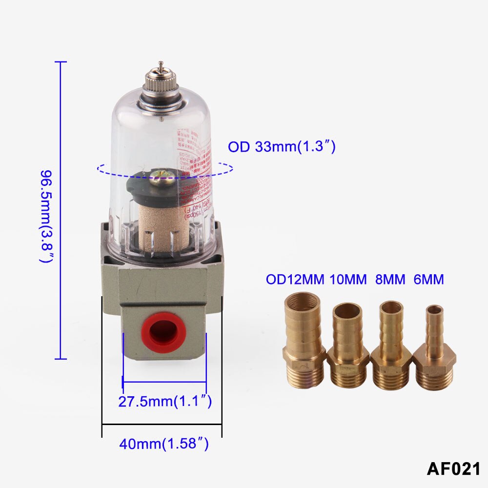 Reservoir Tank Engine oil separator Diesel Fuel Out impurities Bracket Connector Universal