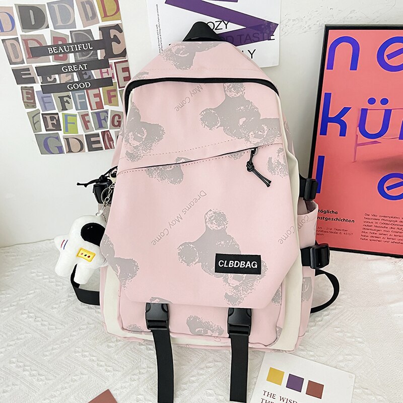 Jiumaocleu Mochila unisex con temática de anime Nakano Miku, mochila Nakano Nino/Nakano Ichika con dibujos animados impresa en 3D, mochila escolar para laptop para niños y niñas, 29 x 13 x 42