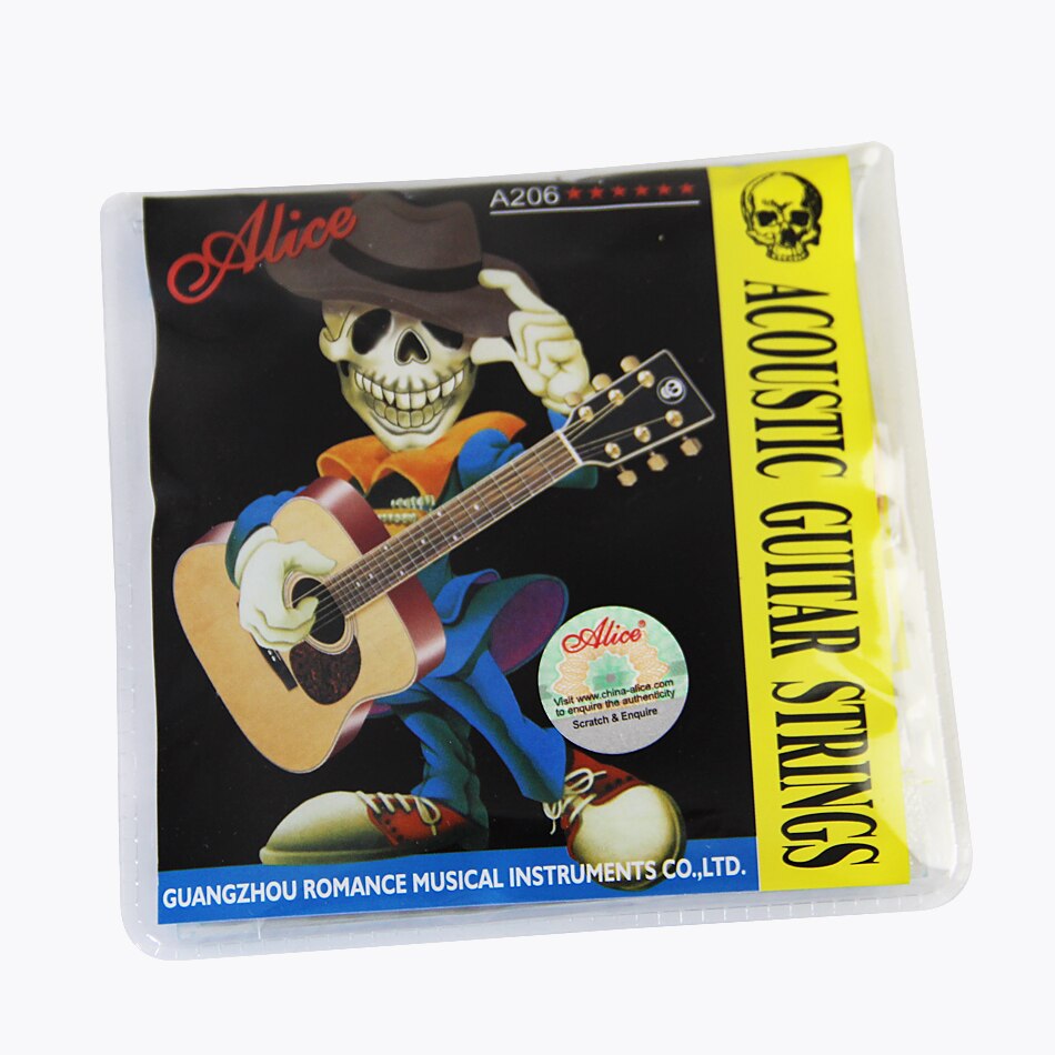 Alice A106H /QE27 cordes de guitare classiques cordes en Nylon cordes de guitare accessoires de guitare 1-6 jeux de cordes rentable: Bleu