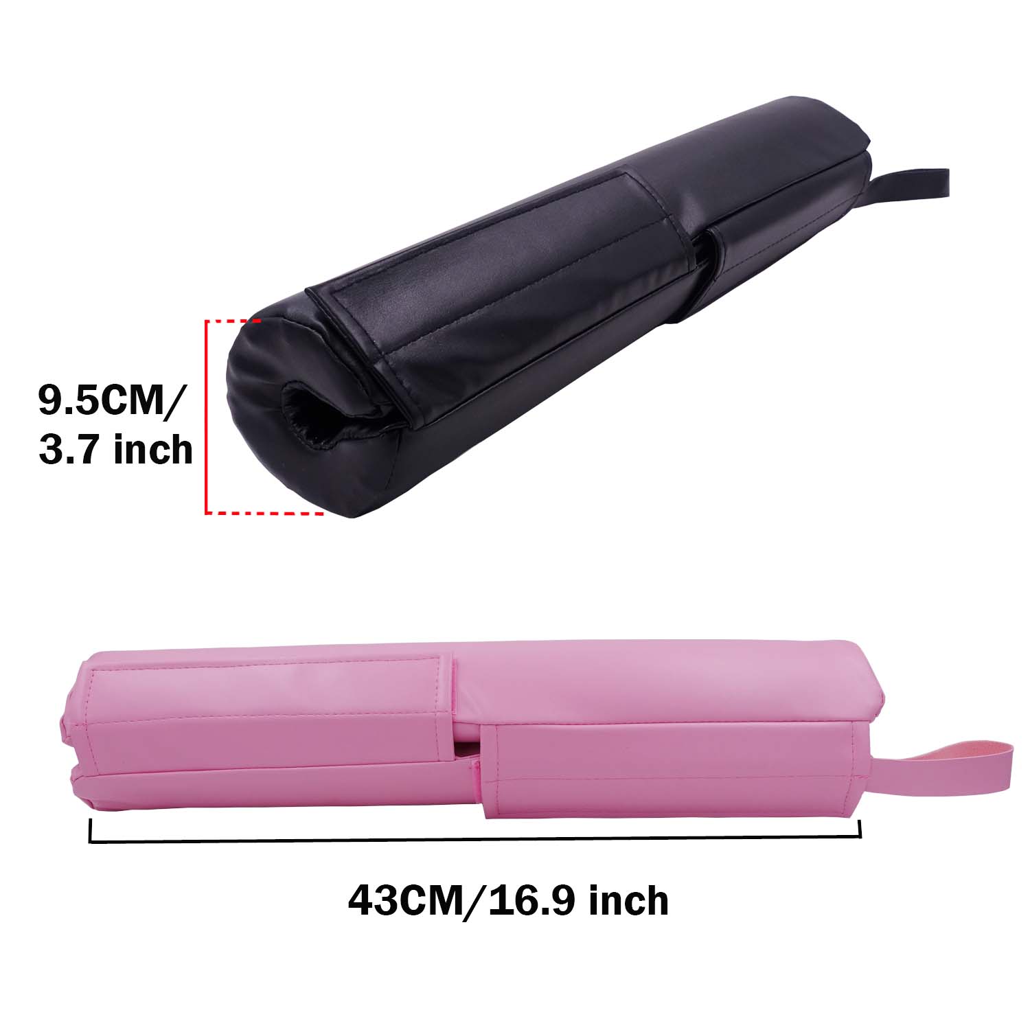 Hip Thrust Barbell Squat Pad Foam PU Leather Multifunction Pad for Gym Weightlifting Training Yoga Exercise Protective Equipment
