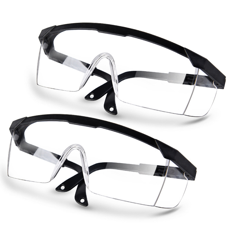 1/2/4Pcs Motorrad Anti-Splash Schutz Wind Staub Proof Brille Augenschutz Labor Brille Arbeit Schutz brille Radfahren Glasse: Armee Grün