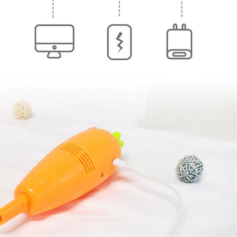 Mini desktop støvsuger plast multifunktion bærbar opladning håndholdt bil pc tastatur børste støv rengøringssæt