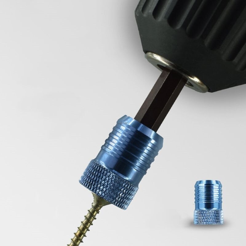 Skruetrækker bits magnetisk ring metal stærk magnetizer skrue positionering tilbehør pick up værktøj