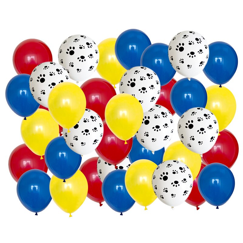 40 stk mix 12 '' kæledyr hund pote latex balloner dyr tema fest indretning børn klassisk legetøj globos helium luft oppustelige bolde forsyning: Smaragd