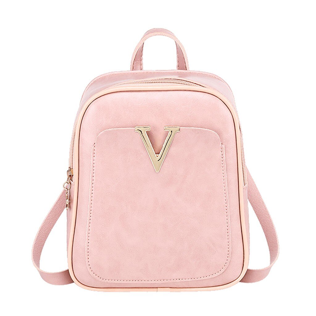 Small Backpacks Women Multi-function Mini Backpack Female Shoulder Bags Crossbody Pouch For Teenage Girls #L20: Pink