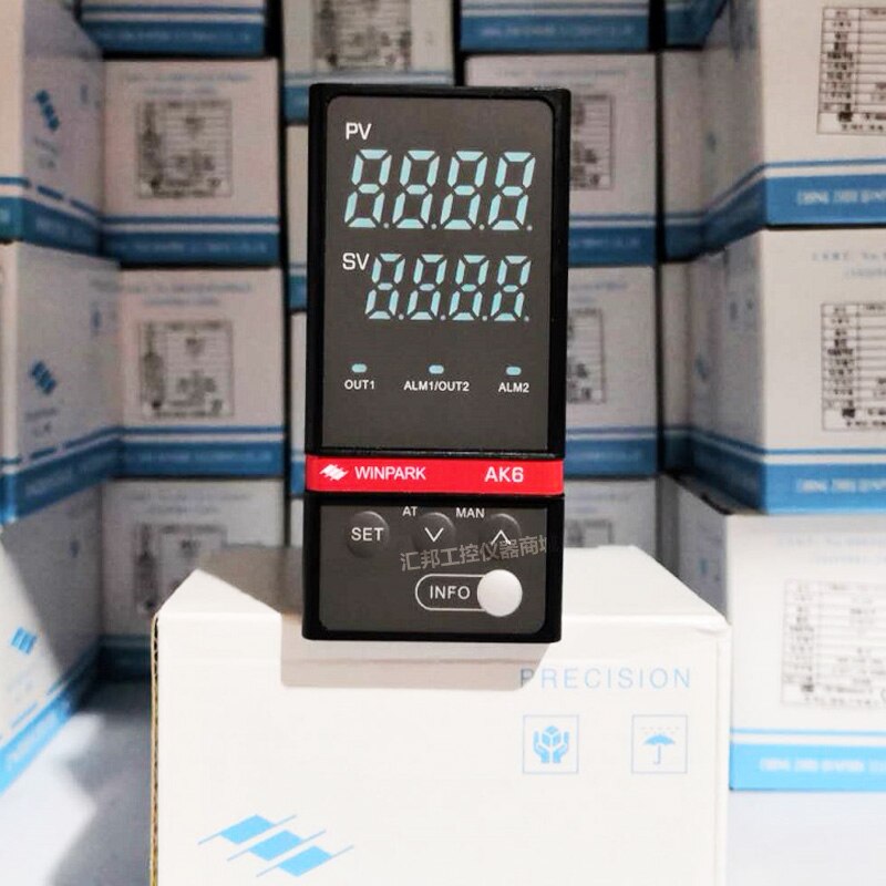 Intelligent temperature controller PID temperature controller 220 V 4-20 ma 0-10V analog output can be allocated 485