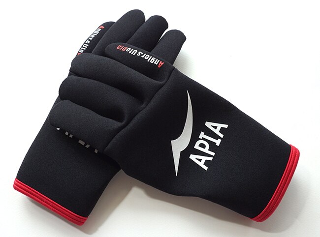 Japan 'S Apia Winter Vissen Handschoenen Waterdichte De Binnenste Gecoat Titanium Warm Drie Vingers Outdoor Sport Mannen Handschoenen