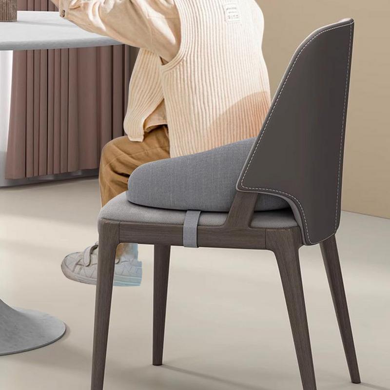 Coussin de siège rehausseur carré en coton pour bébé et enfant, tapis rehausseur pour chaises de salle à manger avec sangles