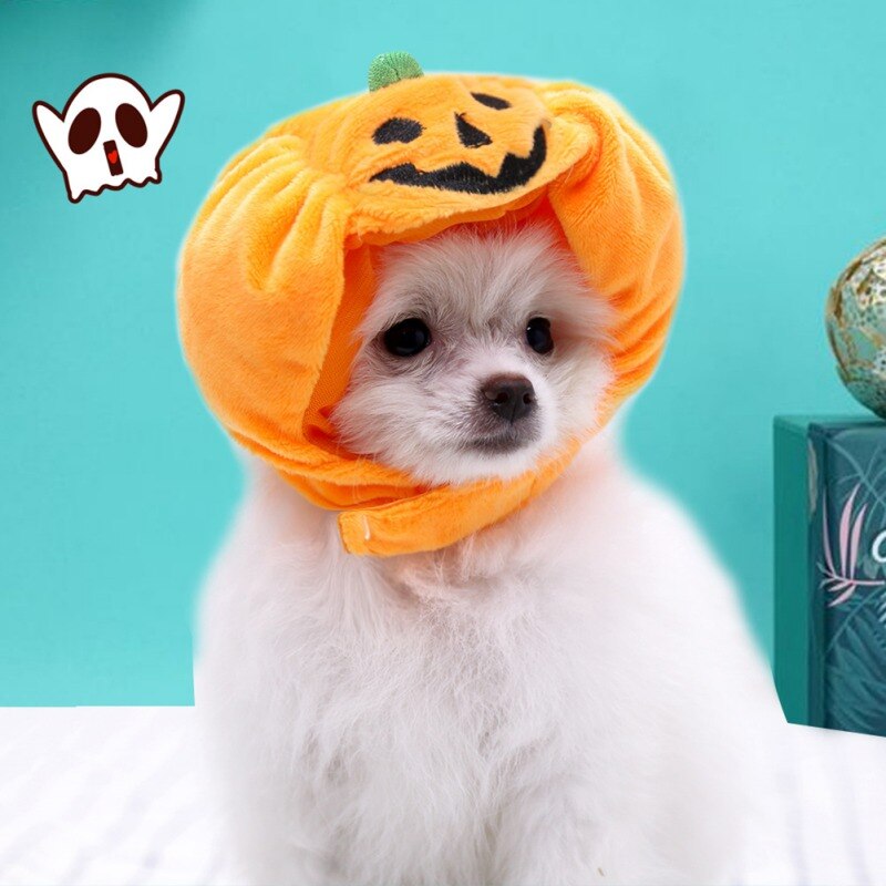 Leuke Pet Halloween Festival Jurk Up Pompoen Hoed Goedkope Huisdier Accessoires Caps Voor Honden Hoeden Huisdieren Grappig Kostuum Cosplay Huisdier hond H