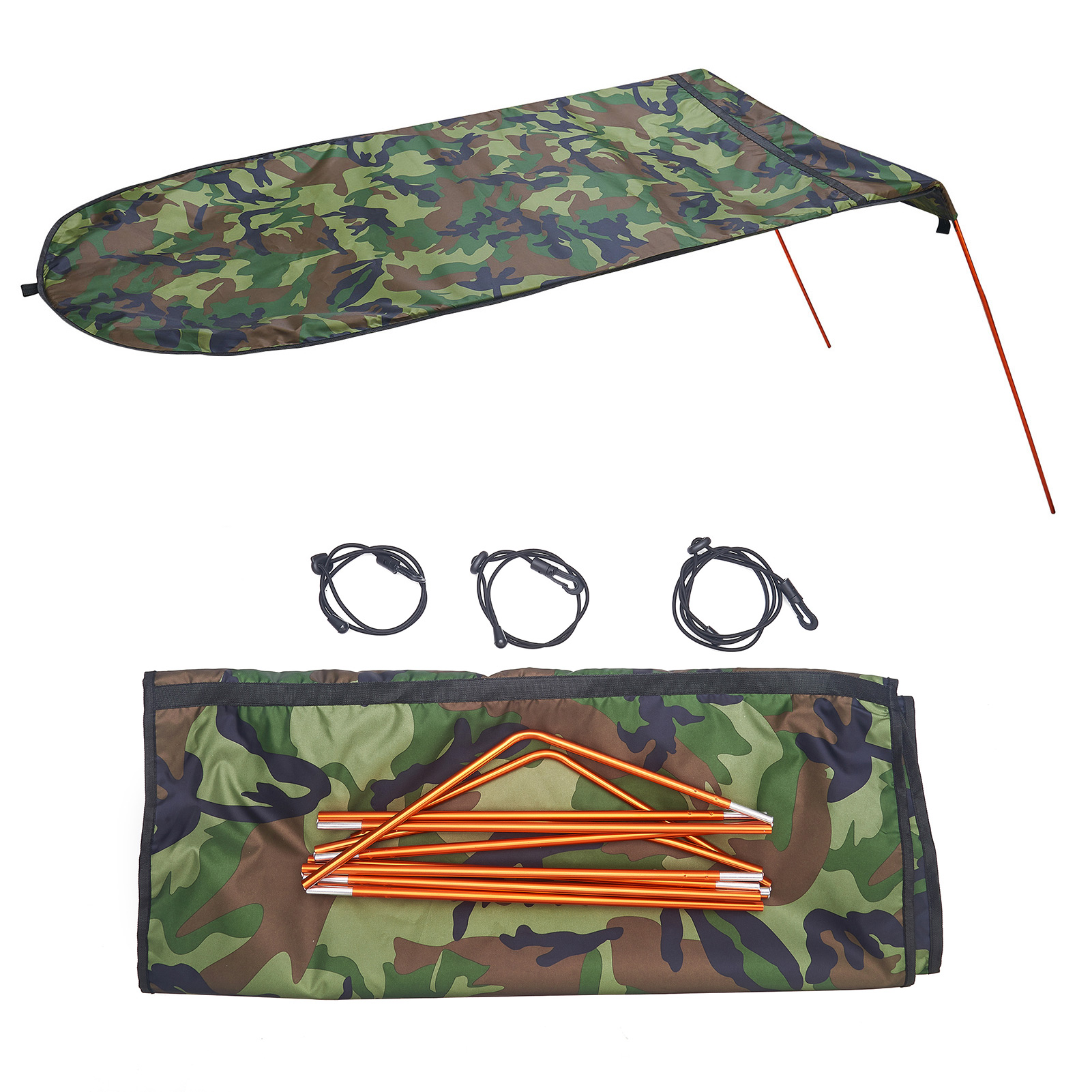 Kayak Sunshade Canoe Cover Kayak Umbrella Awning Outdoor Beach Accessories UV Protection Kayak Canoe Shed Fishing Tent Rain: Red