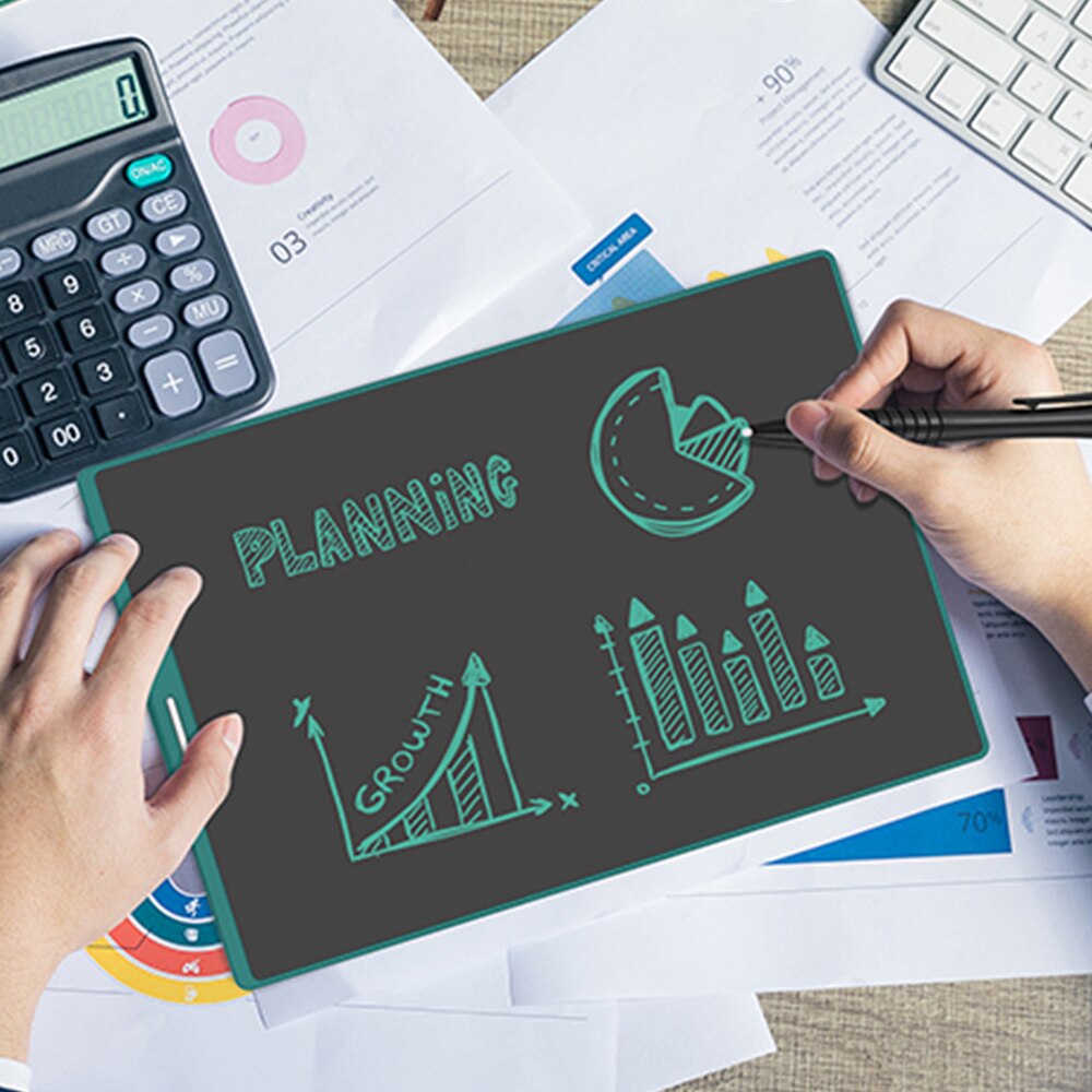 LDLUTBR 10 inch Full Screen Handwriting Tablet Home Graffiti Drawing Board Smart Electronic Handwriting Tablet Digital Tablet