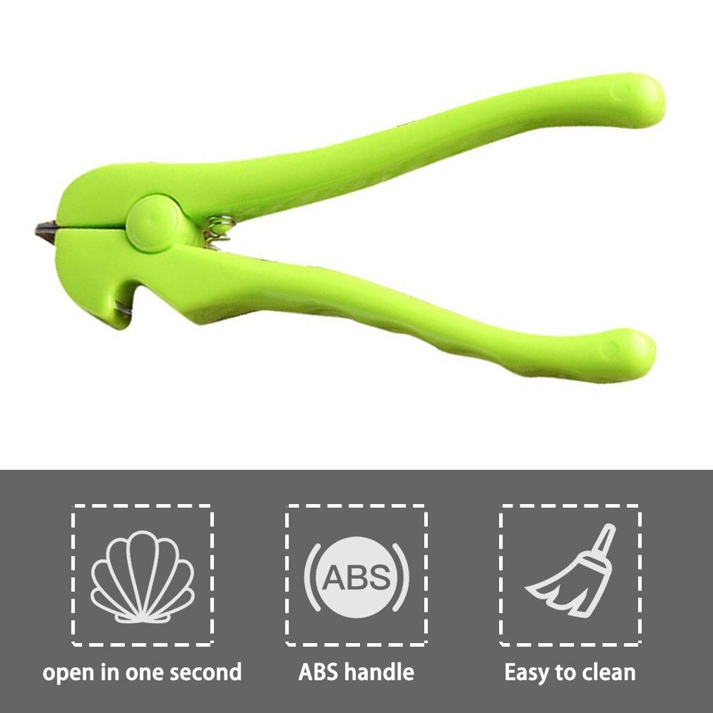 Pince palourdes pinces 2 couleurs ABS CookingTools ouvre-coquille de palourde cuisine fruits de mer pince ouvreur de palourdes multifonction crustacés