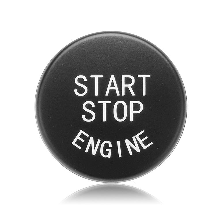 Himiss bil motor start stop knap kontakt dæksel udskift nøgle tilbehør til bmw 5 6 7 f01 f02 f10 f11 f12